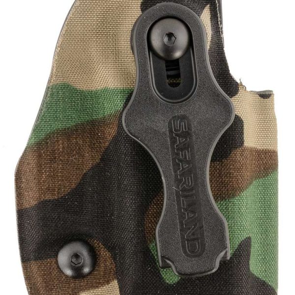 Safariland 20283C991 Species  IWB Woodland Camo Compatible w/ Glock 19 Belt Clip Right Hand