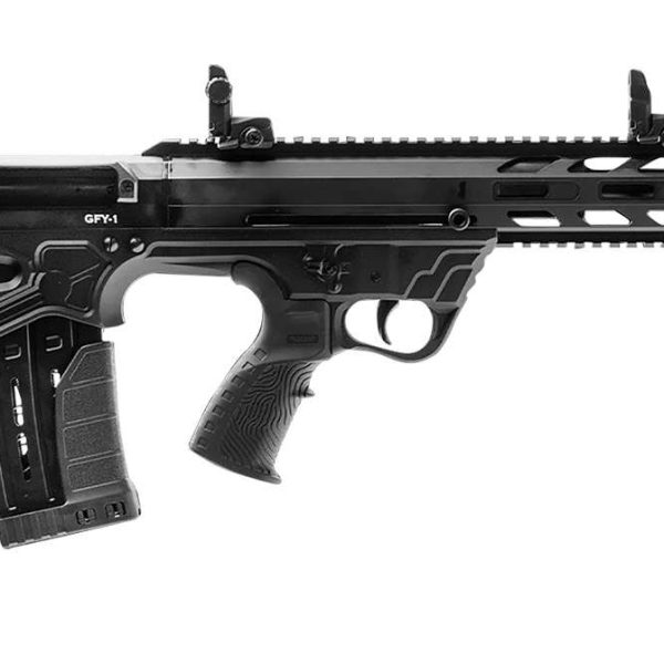 Gforce Arms GFY11220 GFY-1 USA 12 Gauge Semi-Auto 3" 5+1 18.50" Black Threaded Barrel, Black Cerakote Aluminum Receiver w/Picatinny Rail, Black Bullpup Polymer Stock, Polymer Grip