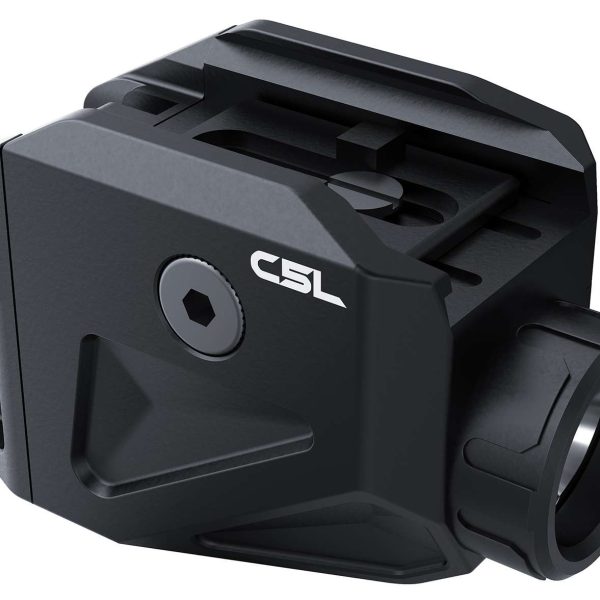 Viridian 9300047 C5L Slim C Series Black Springfield Hellcat/Hellcat Pro 550Lumens Green Laser 100 Yards Day/2Miles Night Beam Rail Mount