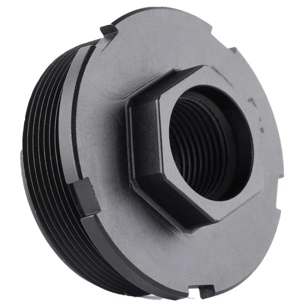 Dead Air LT305 HUB Direct Thread Mount .578"x28 4140 HT Alloy Steel Black Nitride