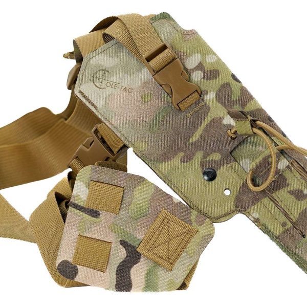 Cole-tac VW213 Varmint Wrangler Pistol Holder Multi-Cam Left Hand