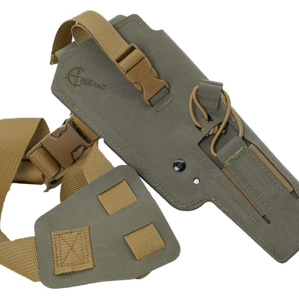 Cole-tac VW214 Varmint Wrangler Pistol Holder Ranger Green Left Hand