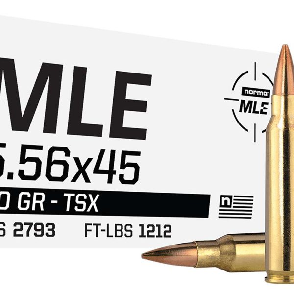 Norma Ammunition 601704041  Bondstrike 5.56mm 70gr 20 Per Box/10 Case