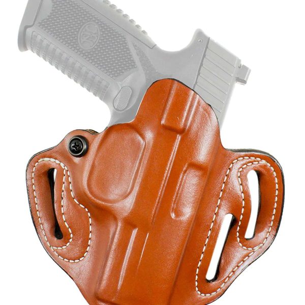 DeSantis Gunhide 002TAA09Z0 Speed Scabbard  OWB Tan Leather Fits S&W Shield X Right Hand