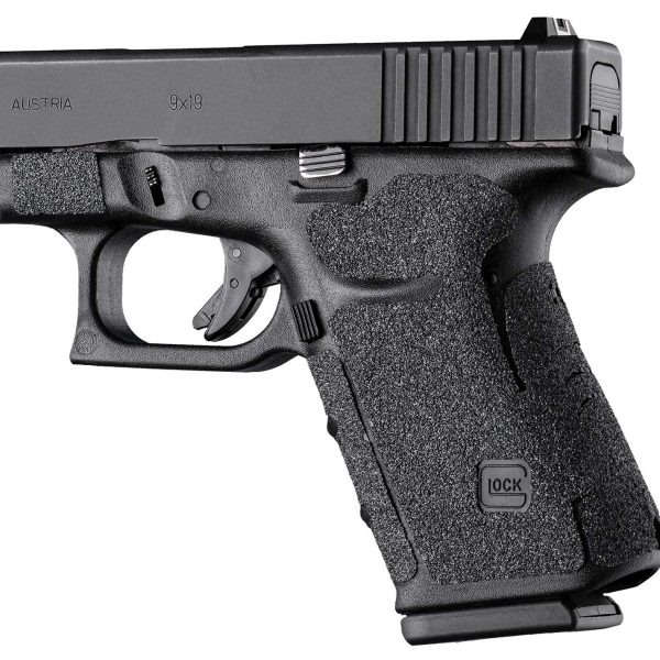 Hogue 17239 Wrapter  Black Adhesive Rubber Fits Glock 19/23/32/38 Gen3 Fits Pistol