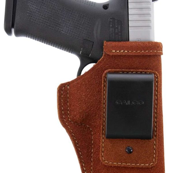 Galco STO212R Stow-N-Go  IWB Natural Steerhide Fits Kimber 1911 5" Right Hand