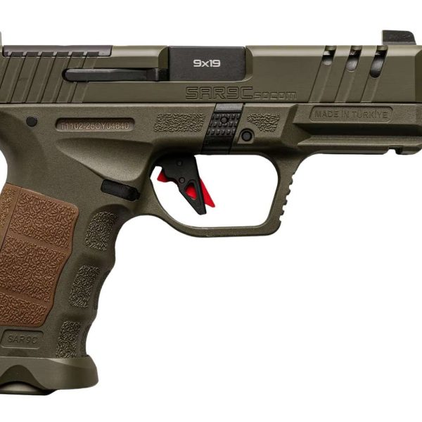SAR USA SAR9CSOCOMOD10 SAR9 9MM 10+10 COMPACT ODG