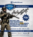 Smith & Wesson American Guardians Rebate — Up to $150 Back