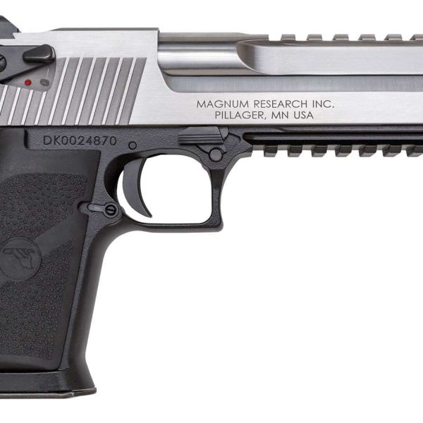 Magnum Research DE50ASIMB Desert Eagle Mark XIX L6 50 AE 6" 7+1 Black Hardcoat Anodized Aluminum Frame Stainless Steel Slide Black Polymer Grip