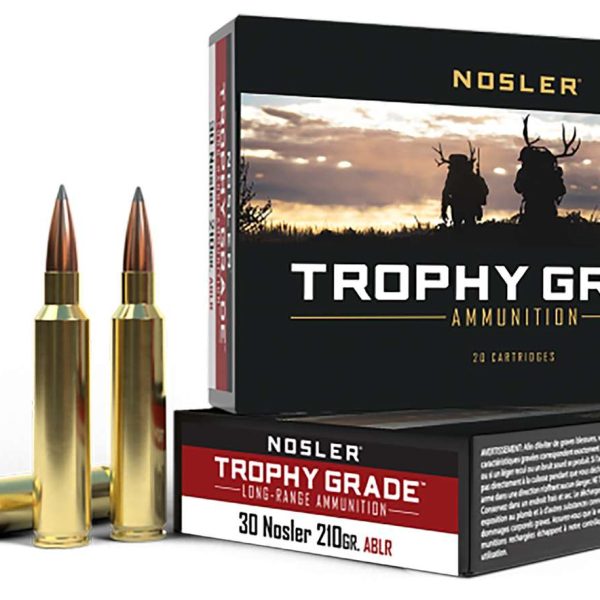 Nosler Trophy .30 Nosler 210gr — 20 rds