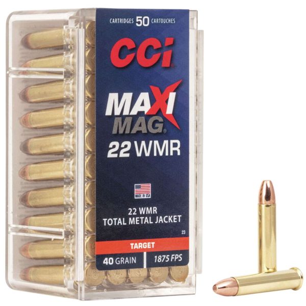 CCI Maxi-Mag .22 WMR 40gr — 50 rds