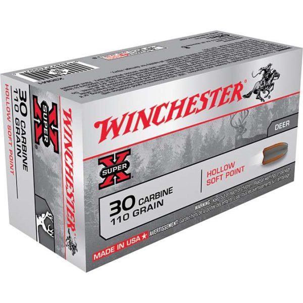 WIN 30 CARBINE 110GR HSP 50RD