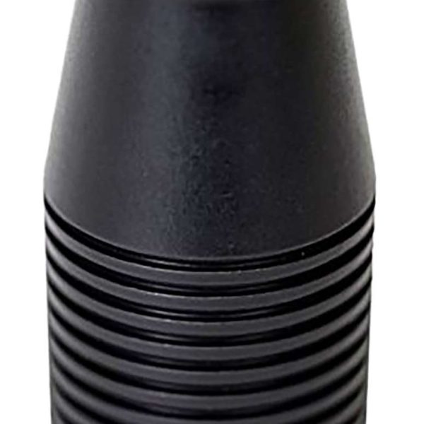 Ergo 4231BK Mini Max Vertical Forward Grip Black Ribbed Anodized Aluminum, KeyMod Mount