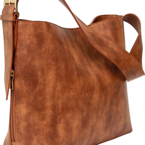 BD SHOULDER COMPUTER BAG W/HOLSTER BROWN