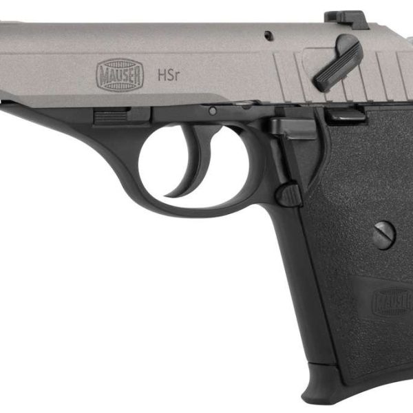 BLG MAUSER HSr 22LR FROZEN GREY BLK GRIPS