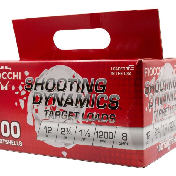 FIO SHOOTING DYNAMICS 12GA 2.75 #8 100/2