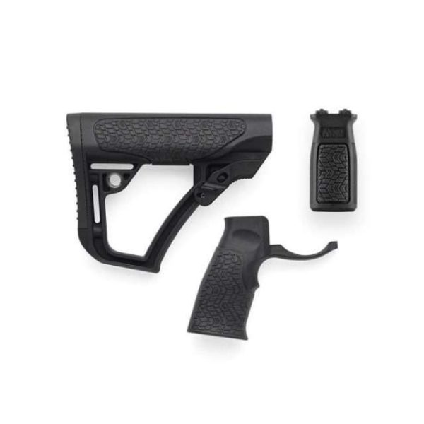 DANIEL DEFENSE STOCK/GRIP/FOREGRIP M-LOK BLK