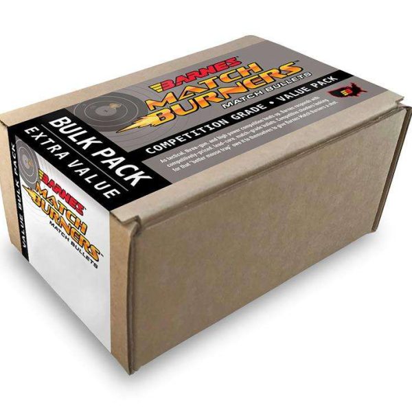 Barnes Match Burners Rifle Bullets 6.5mm .264" 145 gr BT MATCH 500/Box
