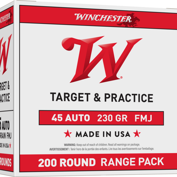 Winchester USA Target .45 ACP 230gr — 200 rds