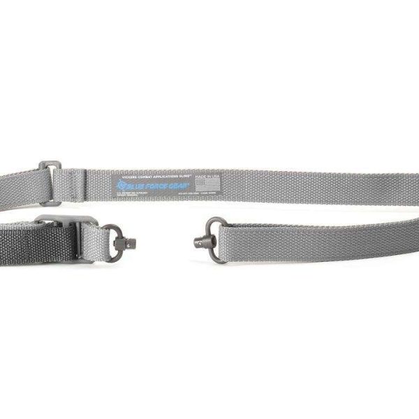 Blue Force Gear Vickers Push Button Sling Wolf Gray Nylon Hardware w/ Push Button Swivels