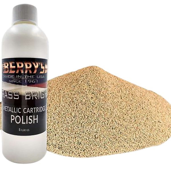 Berry's 73743 Brass Polishing Kit  8 oz. Bright Brass/ 6 lbs. Corn Polishing Media