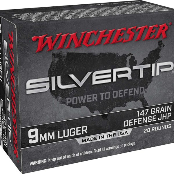 Winchester Silvertip 9mm 147gr — 20 rds
