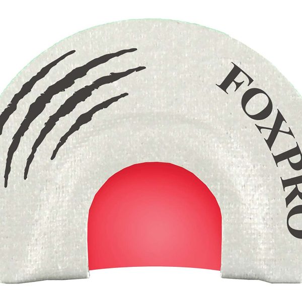 Foxpro SMOKINGGUN Smoking Gun Howler  Diaphragm Call Double Reed Attracts Coyotes White