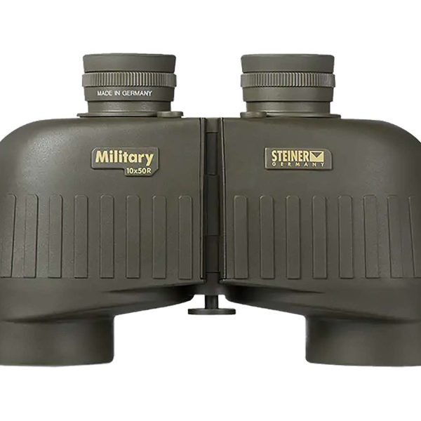 Steiner 2663 M1050 Laser Protection Filter 10x50mm SUMR Military Ranging Reticle Floating Prism Sports-Auto Focus, OD Green Makrolon w/Rubber Armor