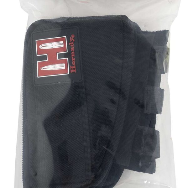 Hornady 99113 Gun Cheek Piece  Black Cordura 5rd Rifle Left Hand