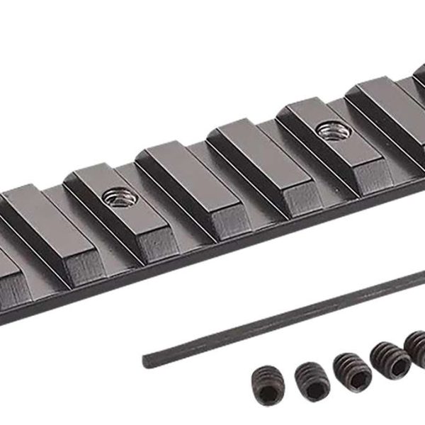 Henry HLPA001 Picatinny Adapter  Gloss Black 0 MOA