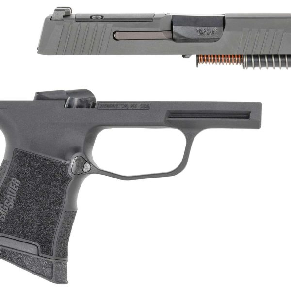 Sig Sauer 8900719 P365 Caliber Exchange Kit 380 ACP 3.10" 10+1 Black Nitride Slide Black Polymer Frame SigLite Night Sights for All Sig P365 Models