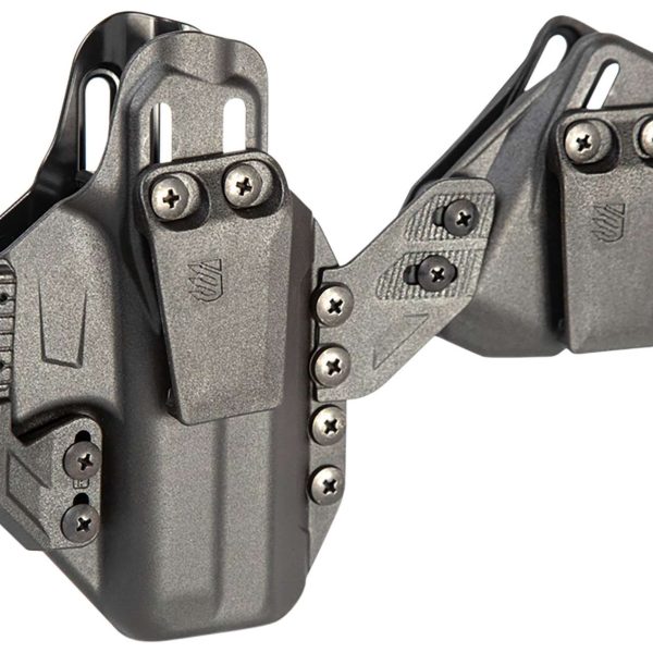 Blackhawk  Stache Premium Holster Kit IWB Black Polymer Belt Clip Fits Colt 1911 Ambidextrous