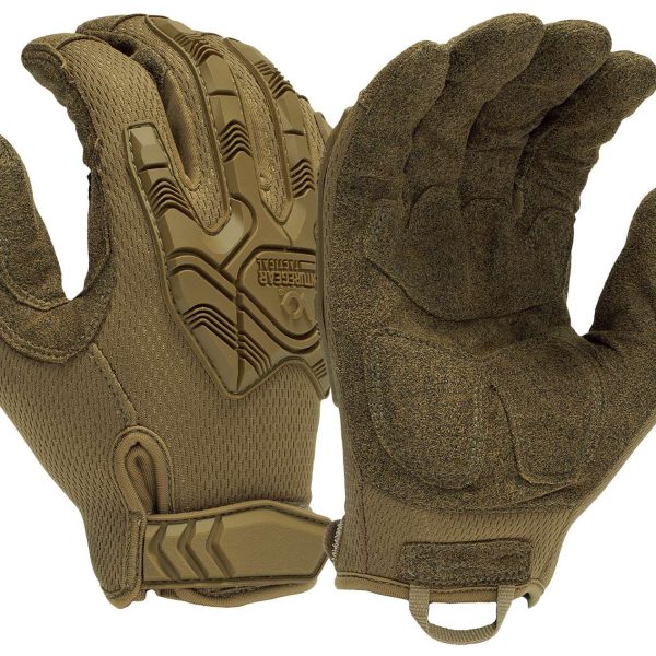Pyramex VGTG40TX2 Impact Operator Heavy-Duty Brown Synthetic Leather XXL Hook & Loop