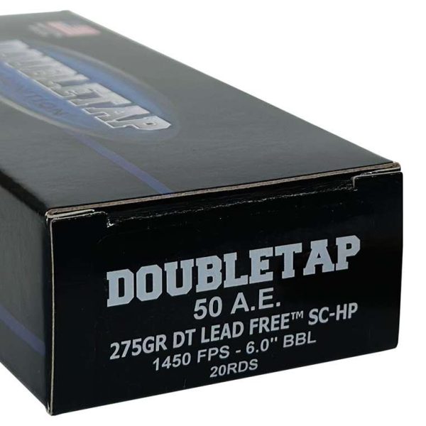 Double Tap Lead Free 50 Action Express 275gr — 20 rds