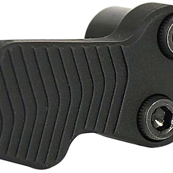 Odin Works ACCXMRBLK  Extended Magazine Release AR-15 Cerakote Black 6061 Aluminum