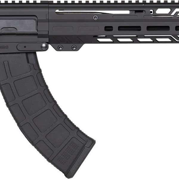 CMMG 86A8E0BAB Dissent MK47 7.62x39mm 30+1 12.50" Black Nitride Threaded Barrel, M-LOK Handguards, Black Armor Cerakote Aluminum Picatinny Rail Receiver