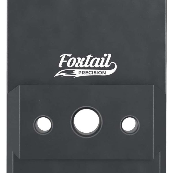 Foxtail Precision 100016 Rear Sight Dovetail Optic Adapter Plate for S&W M&P/M&P 2.0  Black Anodized Smith & Wesson M&P 2.0/C.O.R.E