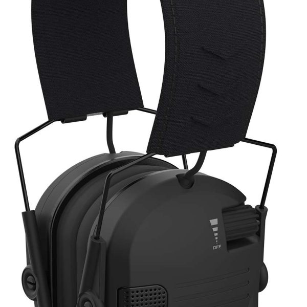 Walker's GWPRSEMT24PUN Razor Merica Muffs Punisher Polymer Over the Head Black