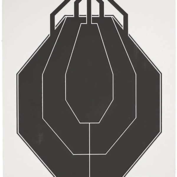 Sig Sauer SCT354 T300 Replacement Target IPSC Hanging Black/White