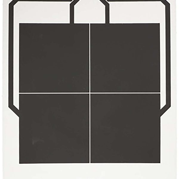Sig Sauer SCT356 T300 Replacement Target 4 Square Hanging Black/White