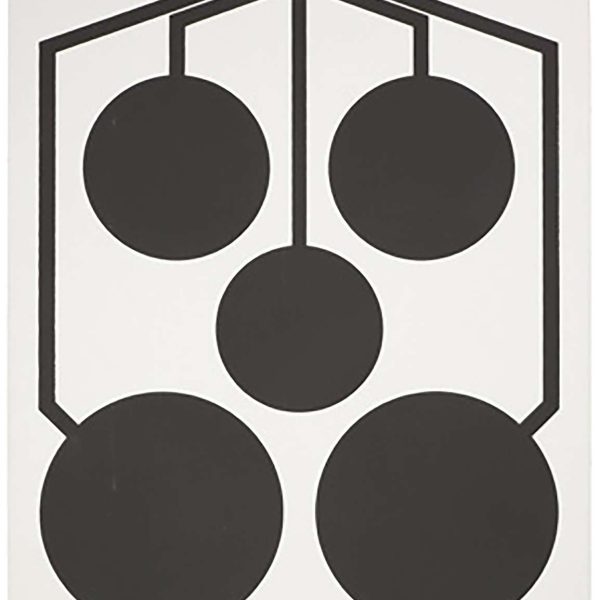 Sig Sauer SCT357 T300 Replacement Target Multi Zone Hanging Black/White