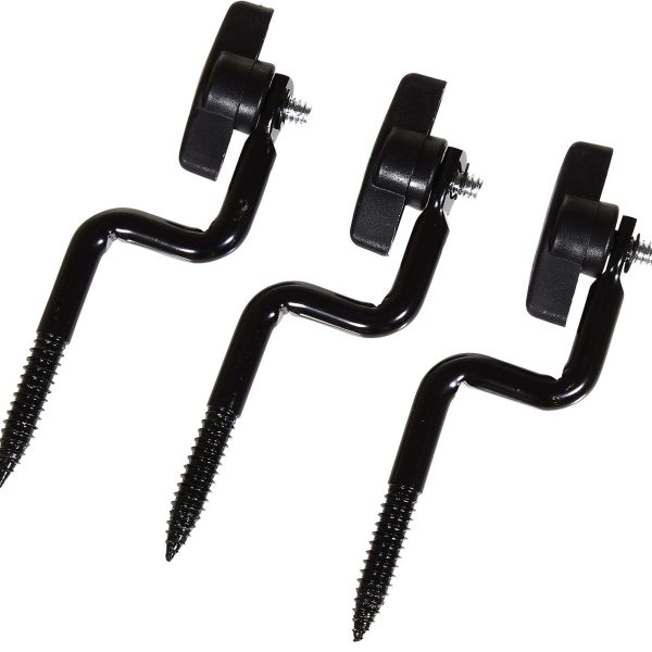 Allen 5307 Trail Camera Tree Mount Black Steel 3 Pack