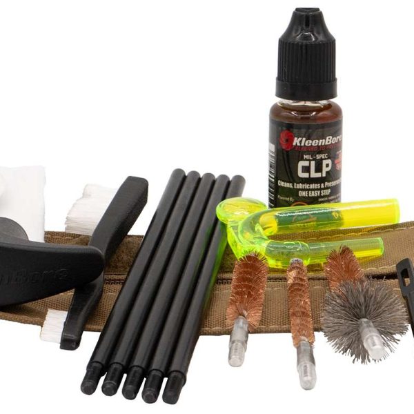 KleenBore KBMLE5.569 Compact Military/LE Rifle Tactical Kit  5.56/9mm