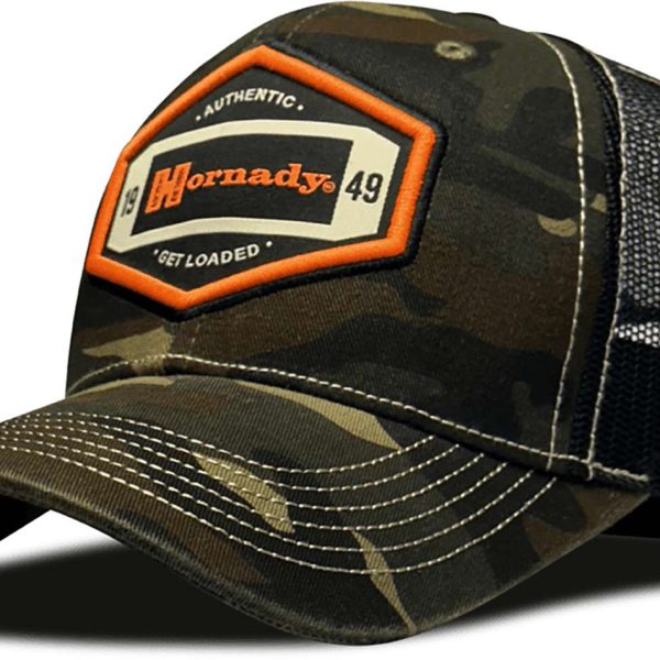 Hornady Gear 32830 Trucker  Camo Hornady Patch