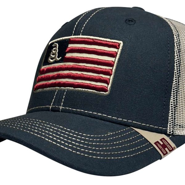 Hornady Gear 33310 Trucker  Navy Gadsden Flag