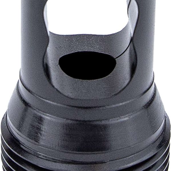 Kgm Suppressors A-TMB50-S-3 R50T Taper Muzzle Brake Black Nitride Steel M24x1 Threads