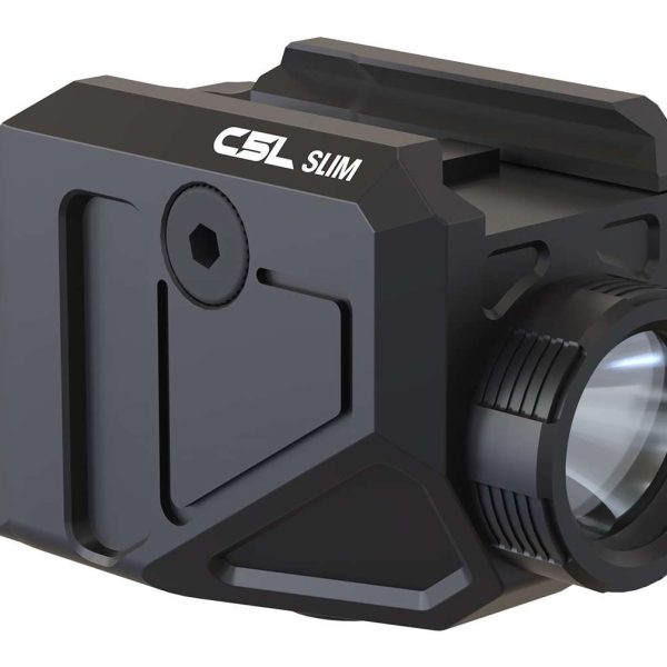 Viridian 9300049 C5L Slim C Series Black Glock 43X/48 MOS 550 Lumens Green Laser 25 Yards Day/1 Mile Night Beam Rail Mount