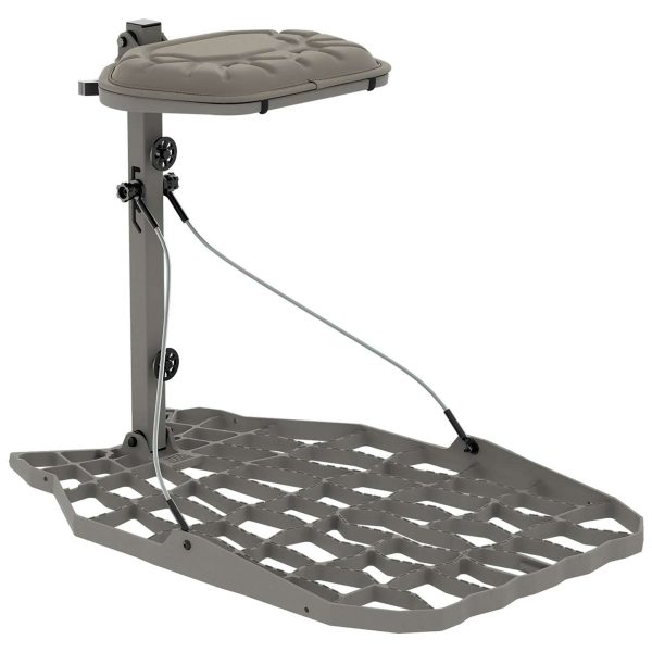 NOVIX NX-ECHO Echo Hang On Treestand Classic Aluminum