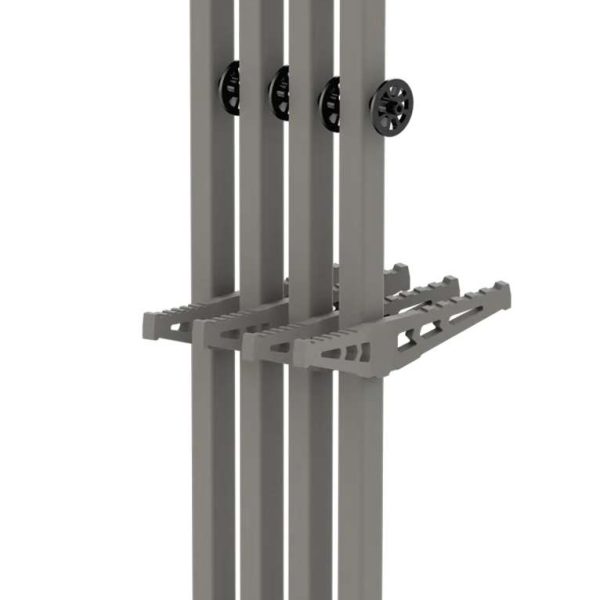 Novix/american Pride NX-4PCDW Double-Step Climbing Sticks Classic Aluminum 32" Long 9" Wide 4 Pack