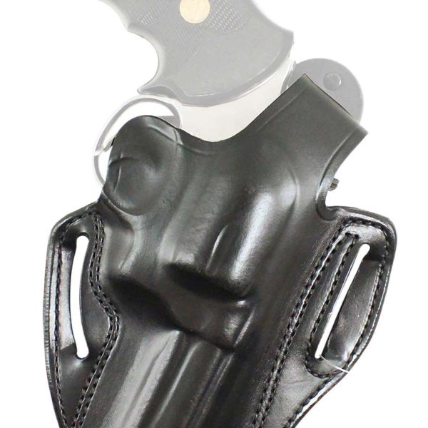 DeSantis Gunhide 001BAA09Z0 Thumb Break  OWB Black Leather Fits S&W Shield X Right Hand